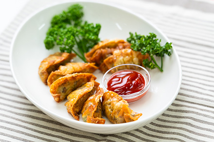 サモサ風揚げ餃子