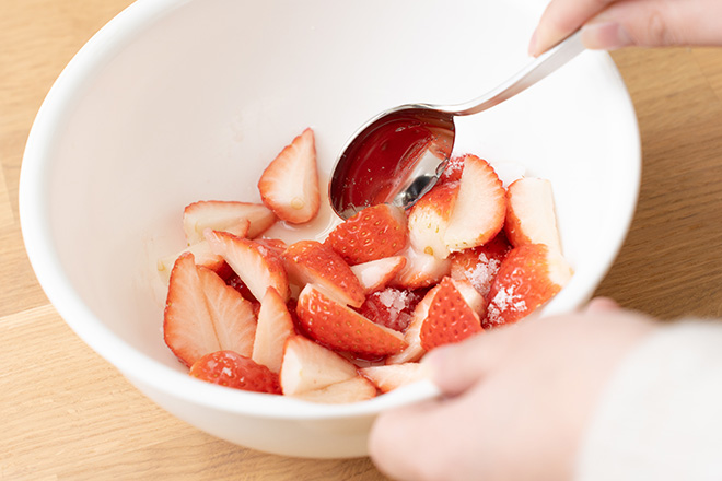 いちごのフレッシュゼリー