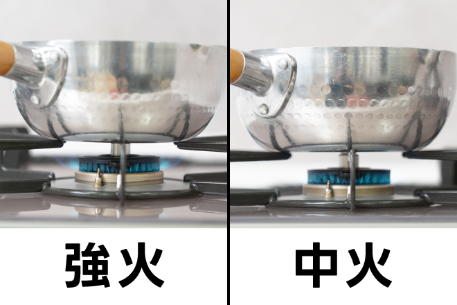 ガス使用量＆料金対決　実験