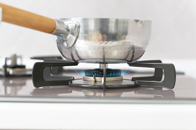 ガス使用量＆料金対決　実験