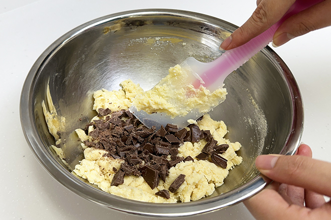 チョコとくるみのクッキー