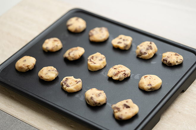 チョコとくるみのクッキー
