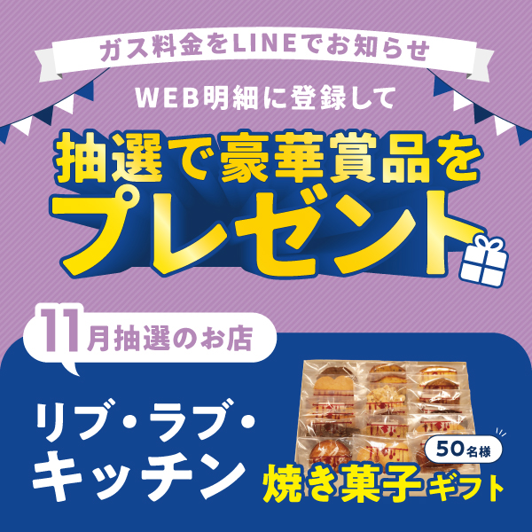 WEB明細登録プレゼント【11月】
